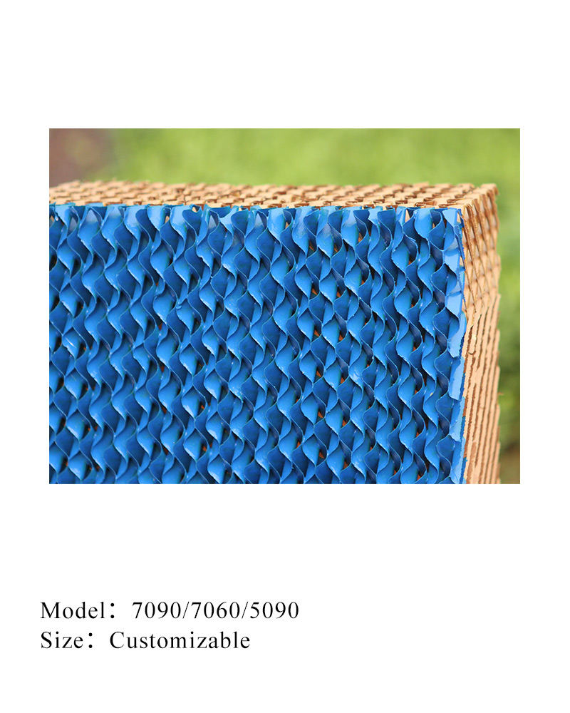 One-sided Blue Coated Cooling Pad