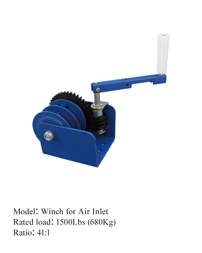 Winch for Air Inlet (1500Lbs)