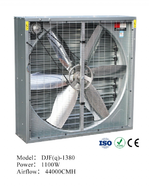 DJF(q) Small Shutter Push-pull Exhaust Fan