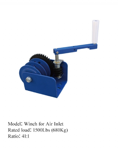 Winch for Air Inlet (1500Lbs)