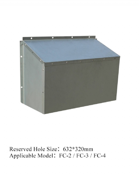 Galvanized Steel Rain Cover