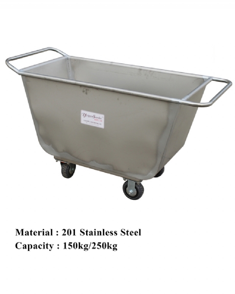 Stainless Steel Feed Cart